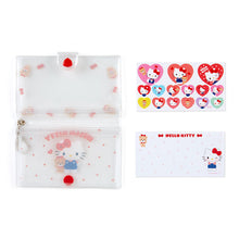 Lade das Bild in den Galerie-Viewer, Japan Sanrio Hello Kitty / My Melody / Little Twin Stars / Pompompurin / Cinnamoroll / Kuromi Keychain Card Holder Pass Case & Memo