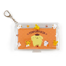 Load image into Gallery viewer, Japan Sanrio Hello Kitty / My Melody / Little Twin Stars / Pompompurin / Cinnamoroll / Kuromi Keychain Card Holder Pass Case &amp; Memo
