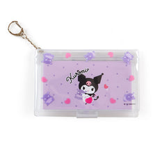 Load image into Gallery viewer, Japan Sanrio Hello Kitty / My Melody / Little Twin Stars / Pompompurin / Cinnamoroll / Kuromi Keychain Card Holder Pass Case &amp; Memo
