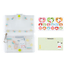 Afbeelding in Gallery-weergave laden, Japan Sanrio Pekkle / Wish Me Mell / Cogimyun / Tuxedo Sam / Hangyodon / Pochacco Keychain Card Holder Pass Case & Memo