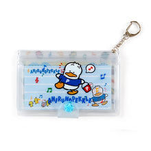 Load image into Gallery viewer, Japan Sanrio Pekkle / Wish Me Mell / Cogimyun / Tuxedo Sam / Hangyodon / Pochacco Keychain Card Holder Pass Case &amp; Memo
