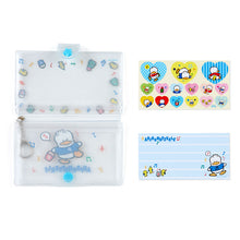 Afbeelding in Gallery-weergave laden, Japan Sanrio Pekkle / Wish Me Mell / Cogimyun / Tuxedo Sam / Hangyodon / Pochacco Keychain Card Holder Pass Case & Memo
