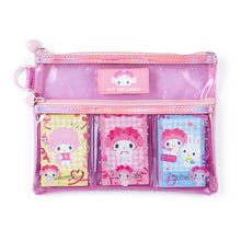 Load image into Gallery viewer, Japan Sanrio Pochacco / Kuromi / Cinnamoroll / My Melody / Hangyodon Clear Two Layer Pencil Case Pen Pouch