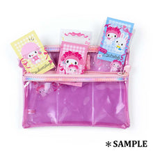 Load image into Gallery viewer, Japan Sanrio Pochacco / Kuromi / Cinnamoroll / My Melody / Hangyodon Clear Two Layer Pencil Case Pen Pouch