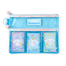 Load image into Gallery viewer, Japan Sanrio Pochacco / Kuromi / Cinnamoroll / My Melody / Hangyodon Clear Two Layer Pencil Case Pen Pouch