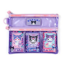 Load image into Gallery viewer, Japan Sanrio Pochacco / Kuromi / Cinnamoroll / My Melody / Hangyodon Clear Two Layer Pencil Case Pen Pouch