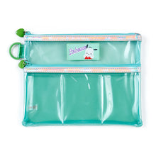 Load image into Gallery viewer, Japan Sanrio Pochacco / Kuromi / Cinnamoroll / My Melody / Hangyodon Clear Two Layer Pencil Case Pen Pouch