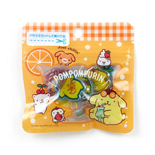 Afbeelding in Gallery-weergave laden, Japan Sanrio My Melody / Keroppi / Pompompurin / Hello Kitty / Cinnamoroll / Little Twin Stars Clear Flake Sticker Seal Pack (Summer) 2022 Design