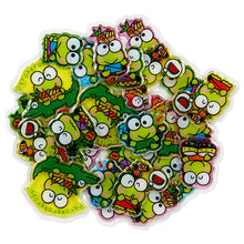 Afbeelding in Gallery-weergave laden, Japan Sanrio My Melody / Keroppi / Pompompurin / Hello Kitty / Cinnamoroll / Little Twin Stars Clear Flake Sticker Seal Pack (Summer) 2022 Design