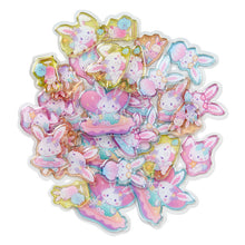 Load image into Gallery viewer, Japan Sanrio Characters Mix / Pochacco / Tuxedo Sam / Kuromi / Cogimyun / Wish Me Mell Clear Flake Sticker Seal Pack (Summer) 2022 Design
