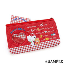 Load image into Gallery viewer, Japan Sanrio Characters Mix / Hello Kitty / My Melody / Little Twin Stars / Marron Cream / Nya Ni Nyu Ne Nyon Pencil Case Pen Pouch (Forever)