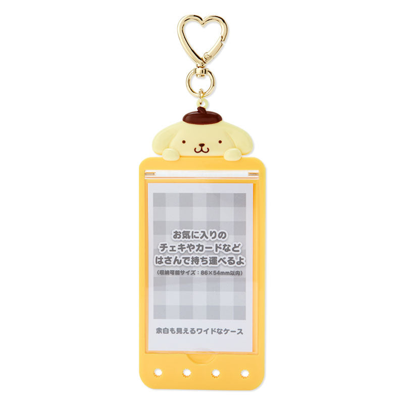 Japan Sanrio My Melody / Pompompurin / Cinnamoroll / Kuromi / Pochacco / Hangyodon / Hello Kitty / Bad Badtz Maru Photo Card Holder Pass Case (My Pachirun)