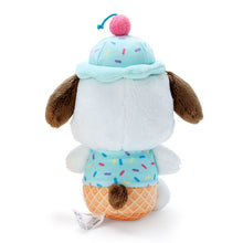 Load image into Gallery viewer, Japan Sanrio My Melody / Kuromi / Tuxedo Sam / Pompompurin / Cinnamoroll / Pochacco Plush Doll (Ice Cream)

