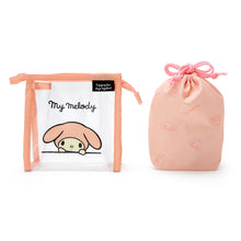 Load image into Gallery viewer, Japan Sanrio Hello Kitty / My Melody / Little Twin Stars / Pompompurin / Cinnamoroll / Tuxedo Sam / Pochacco / Kuromi Clear Pouch & Drawstring Bag (Simple)