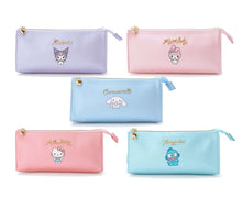 Load image into Gallery viewer, Japan Sanrio Hello Kitty / My Melody / Cinnamoroll / Kuromi / Hangyodon Pencil Case / Pen Pouch (Smoky Color)