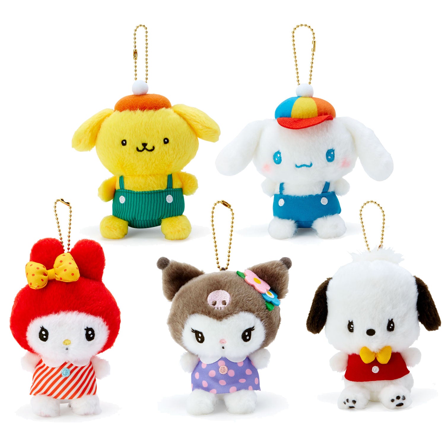 Japan Sanrio My Melody Kuromi Pochacco Pompompurin Cinnamoroll