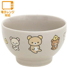 Load image into Gallery viewer, Japan San-X Rilakkuma Ceramic Bowl (New Basic)
