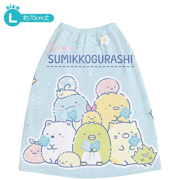Japan San-X Sumikko Guarshi Kids Beach Towel (Flower) L