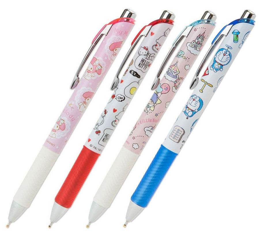 Japan Sanrio Hello Kitty / My Melody / Little Twin Stars / Doraemon Pentel EnerGel Ballpoint Pen