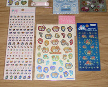 Load image into Gallery viewer, Japan Sanrio Chibumaru / Chocopanda / Cinnamoroll / Sugarbunnies / Little Twin Stars Sticker (Old School)
