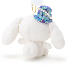 Carica l'immagine nel visualizzatore di Gallery, Japan Sanrio Little Twin Stars / Tuxedo Sam / Cinnamoroll / Hangyodon Plush Doll Keychain Mascot Charm (Party Under the Sea)