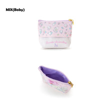 Lade das Bild in den Galerie-Viewer, Japan Sanrio My Melody / Little Twin Stars / Characters Mix / Keroppi / Tuxedo Sam / Marron Cream Coin Case / Tissue Holder / Pouch