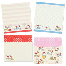 Carregar imagem no visualizador da galeria, Japan Sanrio Tuxedo Sam / Character Mix / Pochacco / My Melody / Little Twin Stars / Hello Kitty Mini Letter Envelope Set