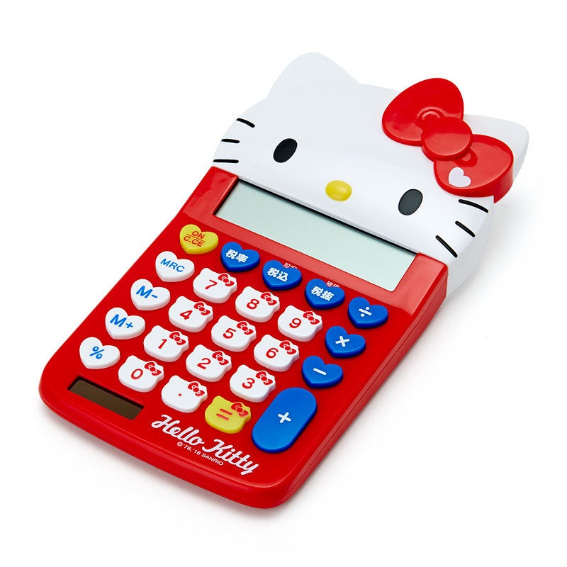Japan Sanrio My Melody / Hello Kitty 12 Digit Calculator (Face)