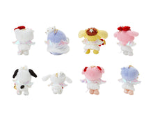 Load image into Gallery viewer, Japan Sanrio Hello Kitty / My Melody / Little Twin Stars / Pompompurin / Cinnamoroll / Pochacco / Tuxedo Sam Plush Doll Keychain Mascot Charm (Christmas Angel)