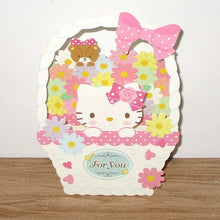 Load image into Gallery viewer, Japan Sanrio Hello Kitty / Little Twin Stars / My Melody / Cinnamoroll Greeting Card Thank You Card Birthday Card
