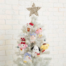 Load image into Gallery viewer, Japan Sanrio Hello Kitty / My Melody / Little Twin Stars / Pompompurin / Cinnamoroll / Pochacco / Tuxedo Sam Plush Doll Keychain Mascot Charm (Christmas Angel)