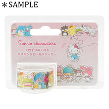 Cargar imagen en el visor de la galería, Japan Sanrio Little Twin Stars / Cinnamoroll / Hello Kitty / Characters Mix / My Melody / Pompompurin Roll Sticker