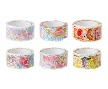 Cargar imagen en el visor de la galería, Japan Sanrio Little Twin Stars / Cinnamoroll / Hello Kitty / Characters Mix / My Melody / Pompompurin Roll Sticker