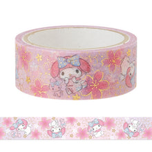 Load image into Gallery viewer, Japan Sanrio Hello Kitty / My Melody / Little Twin Stars / Cinnamoroll / Marron Cream Paper Tape