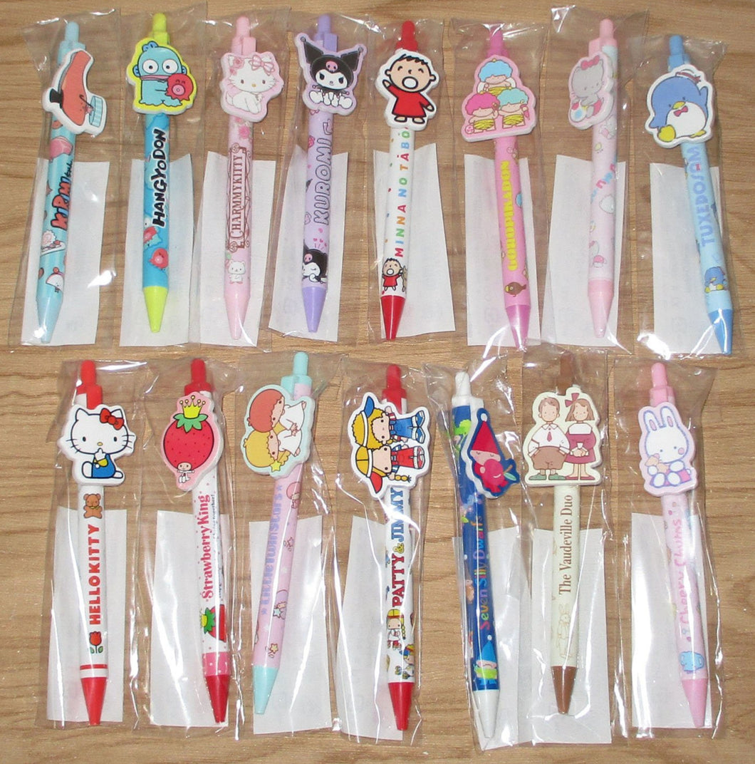 Japan Sanrio Hello Kitty / Kuromi / Little Twin Stars / Tabo / Goropikadon / Hangyodon / Cheery Chums / Patty and Jimmy Ballpoint Pen