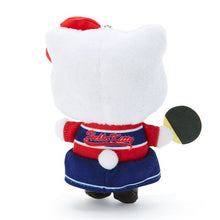 Load image into Gallery viewer, Japan Sanrio Hello Kitty / My Melody / Pompompurin / Cinnamoroll / Pochacco / Kuromi Plush Doll Keychain Mascot Charm (Sport)