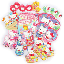 Load image into Gallery viewer, Japan Sanrio Little Twin Stars / My Melody / Characters Mix / Hello Kitty / Cinnamoroll / Pompompurin Sticker Seal Pack (Lantern)
