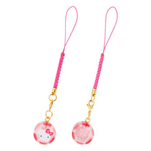 Carregar imagem no visualizador da galeria, Japan Sanrio Hello Kitty / My Melody / Pompompurin / Cinnamoroll / Kuromi / Tuxedo Sam Mini Mirror Mascot Charm Drawstring Bag Set