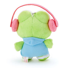 Carica l'immagine nel visualizzatore di Gallery, Japan Sanrio Tuxedo Sam / Hangyodon / Keroppi / Bad Badtz Maru / Pochacco / Pekkle Plush Doll Keychain Mascot Charm (Happy Day)