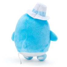 Carica l'immagine nel visualizzatore di Gallery, Japan Sanrio Tuxedo Sam / Hangyodon / Keroppi / Bad Badtz Maru / Pochacco / Pekkle Plush Doll Keychain Mascot Charm (Happy Day)