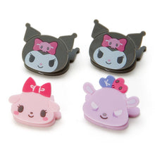 Load image into Gallery viewer, Japan Sanrio Hello Kitty / My Melody / Cinnamoroll / Pompompurin / Pochacco / Kuromi Paper Clip Set (Mini Face)
