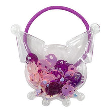 Afbeelding in Gallery-weergave laden, Japan Sanrio Hello Kitty / My Melody / Kuromi / Cinnamoroll / Pompompurin / Pochacco Ponytail Holder Hair Tie - Face (Paillette)