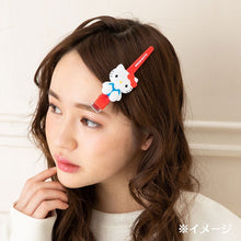 Load image into Gallery viewer, Japan Sanrio Hello Kitty / My Melody / Kuromi / Cinnamoroll / Pompompurin / Keroppi / Tuxedo Sam / Bad Badtz Maru Hair Accessories Side Hair Clip
