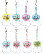 Load image into Gallery viewer, Japan Sanrio Hello Kitty / My Melody / Cinnamoroll / Pompompurin / Kuromi / Pochacco / Hangyodon / Keroppi Keychain Key Holder (Claw Crane)
