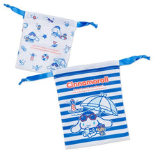 Load image into Gallery viewer, Japan Sanrio Charaters Mix / Cinnamoroll / My Melody / Kuromi Drawstring Bag / Cotton Gift Bag Set