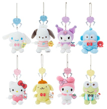 Carregar imagem no visualizador da galeria, Japan Sanrio Hello Kitty / My Melody / Kuromi / Pochacco / Cinnamoroll / Pompompurin / Keroppi / Hangyodon Plush Doll Keychain Mascot Charm Soft Toy (Claw Crane)