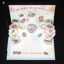 Load image into Gallery viewer, Japan Doraemon Greeting Card Birthday Card

