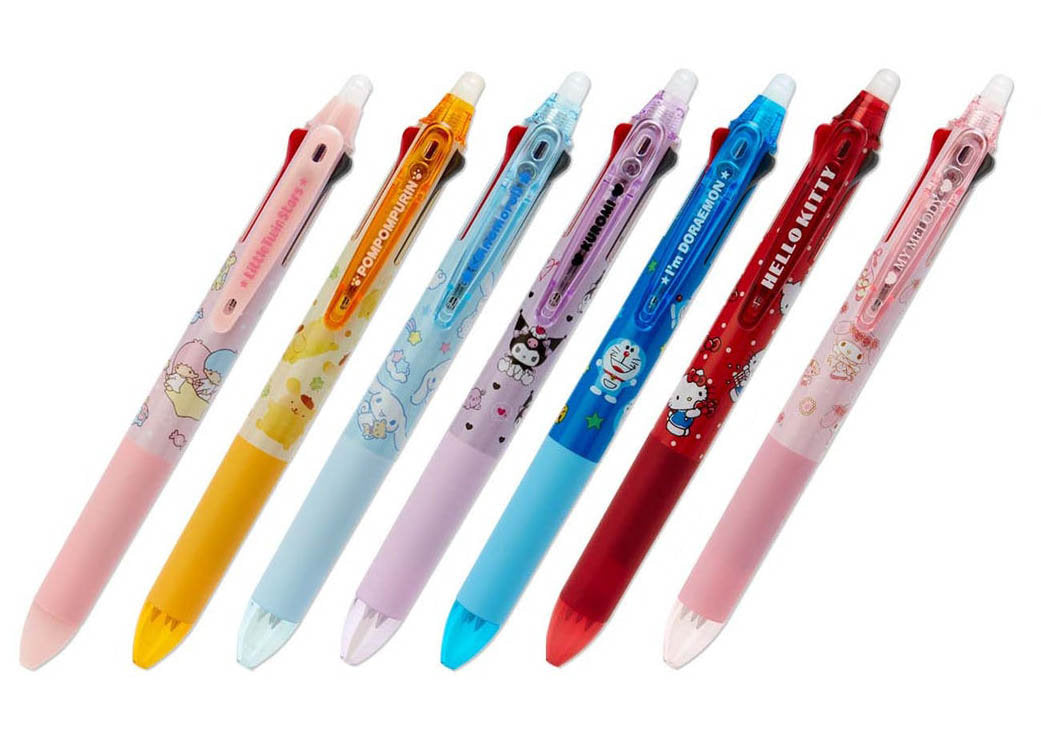 Hello Kitty Sanrio Pilot Frixion 0.5mm Black Erasable Ballpoint Pen from  Japan