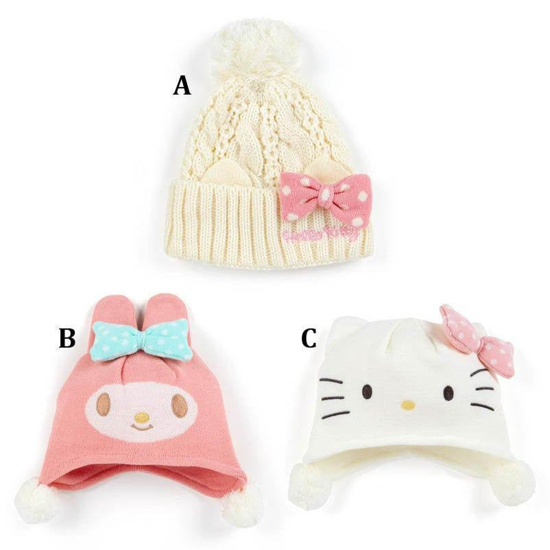 Japan Sanrio Hello Kitty / My Melody Kids Beanie Hat
