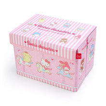 Cargar imagen en el visor de la galería, Japan Sanrio Characters Mix / Hello Kitty / My Melody / Little Twin Stars / Cinnamoroll / Kuromi Foldable Small Storage Box